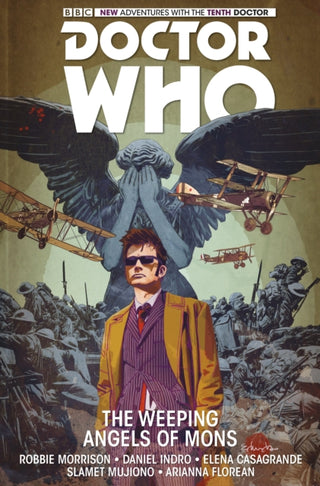Cover image for 9781782761754 - Doctor Who: The Tenth Doctor Vol. 2: The Weeping Angels of Mons
