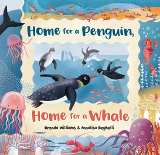 Cover image for 9781782857440 - Home for a Penguin, Home for a Whale