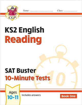 Cover image for 9781782942399 - KS2 English SAT Buster 10-Minute Tests: Reading - Book 1 (for the 2026 tests)