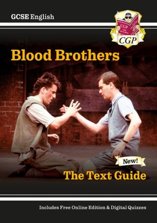 Cover image for 9781782943112 - GCSE English Text Guide - Blood Brothers includes Online Edition & Quizzes