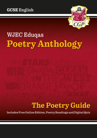 Cover image for 9781782943631 - GCSE English WJEC Eduqas Anthology Poetry Guide: with Online Edition (For exams in 2026)