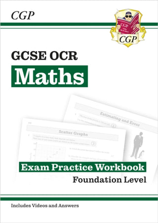 Cover image for 9781782943747 - GCSE Maths OCR Exam Practice Workbook: Foundation - includes Video Solutions and Answers