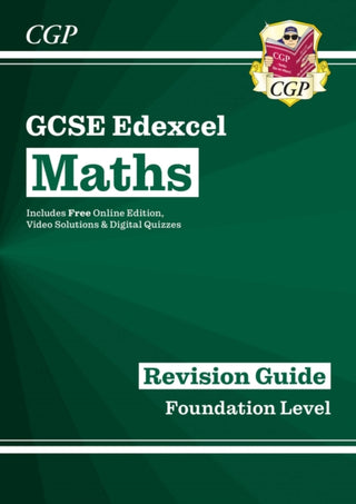 Cover image for 9781782944003 - GCSE Maths Edexcel Revision Guide: Foundation inc Online Edition, Videos & Quizzes