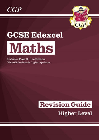 Cover image for 9781782944041 - GCSE Maths Edexcel Revision Guide: Higher inc Online Edition, Videos & Quizzes
