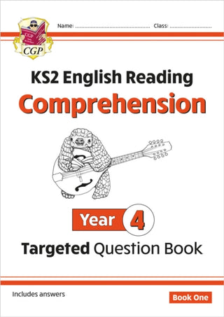 Cover image for 9781782944492 - KS2 English Year 4 Reading Comprehension Targeted Question Book - Book 1 (with Answers)