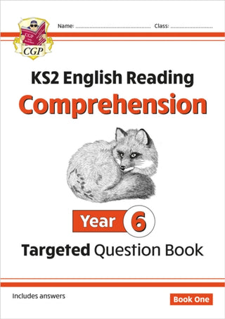 Cover image for 9781782944515 - KS2 English Year 6 Reading Comprehension Targeted Question Book - Book 1 (with Answers)