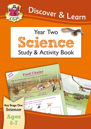 Cover image for 9781782944775 - KS1 Science Year 2 Discover & Learn: Study & Activity Book