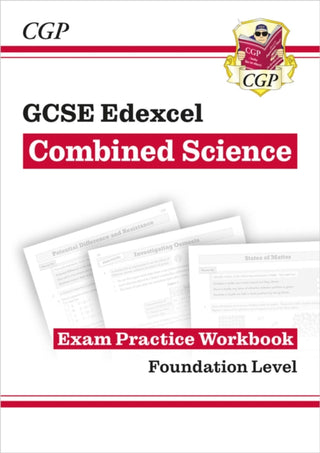 Cover image for 9781782944997 - GCSE Combined Science Edexcel Exam Practice Workbook - Foundation (answers sold separately)