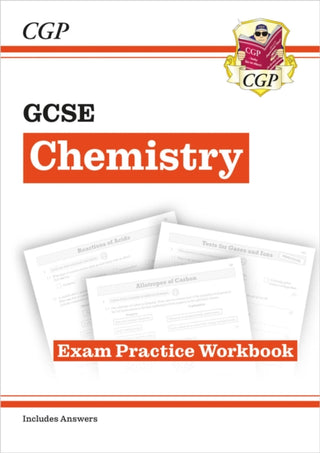 Cover image for 9781782945260 - GCSE Chemistry Exam Practice Workbook (includes answers)