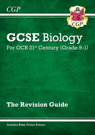 Cover image for 9781782945611 - GCSE Biology: OCR 21st Century Revision Guide (with Online Edition)