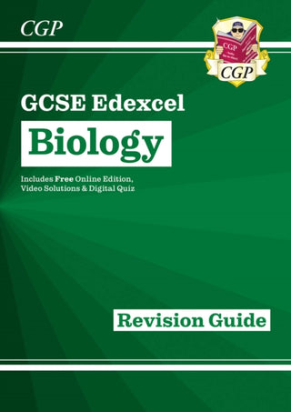Cover image for 9781782945710 - GCSE Biology Edexcel Revision Guide includes Online Edition, Videos & Quizzes