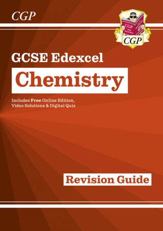 Cover image for 9781782945727 - GCSE Chemistry Edexcel Revision Guide includes Online Edition, Videos & Quizzes