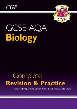 Cover image for 9781782945833 - GCSE Biology AQA Complete Revision & Practice with CGP RevisionHub