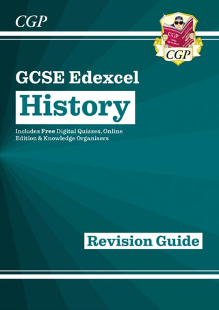 Cover image for 9781782946052 - GCSE History Edexcel Revision Guide (with Online Edition, Quizzes & Knowledge Organisers)