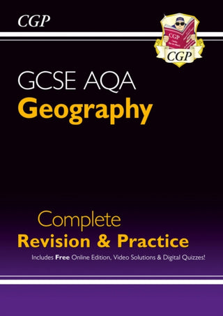 Cover image for 9781782946137 - GCSE Geography AQA Complete Revision & Practice includes Online Edition, Videos & Quizzes