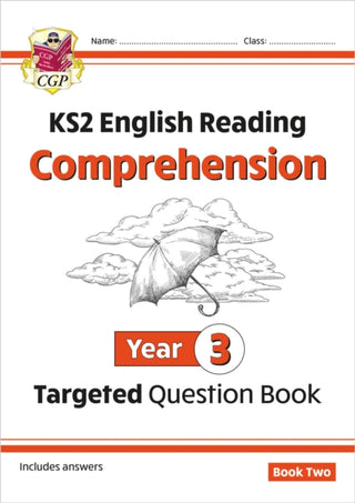 Cover image for 9781782946687 - KS2 English Year 3 Reading Comprehension Targeted Question Book - Book 2 (with Answers)