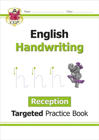 Cover image for 9781782946946 - Reception English Handwriting Targeted Practice Book