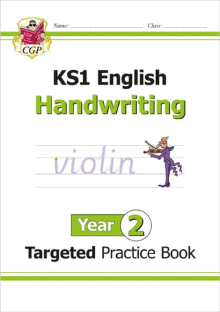Cover image for 9781782946960 - KS1 English Year 2 Handwriting Targeted Practice Book