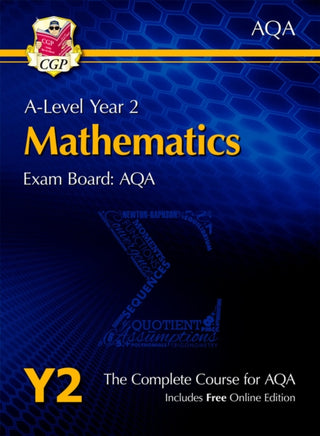 Supplemental image for 9781782947202 - A-Level Maths for AQA: Year 2 Student Book with Online Edition