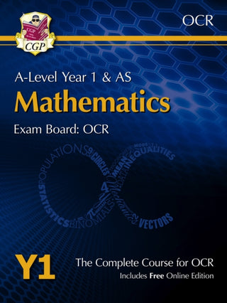 Cover image for 9781782947219 - A-Level Maths for OCR: Year 1 & AS Student Book with Online Edition