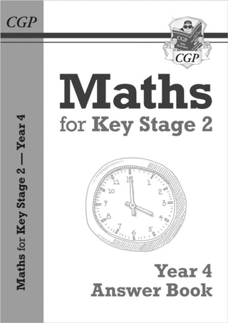 Cover image for 9781782948018 - KS2 Maths Answers for Year 4 Textbook
