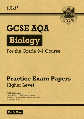 Cover image for 9781782948254 - GCSE Biology AQA Practice Papers: Higher Pack 1
