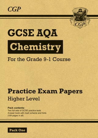 Supplemental image for 9781782948261 - GCSE Chemistry AQA Practice Papers: Higher Pack 1