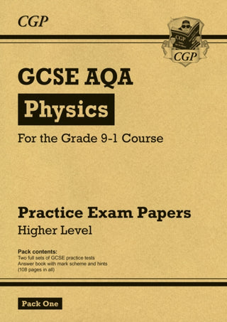 Cover image for 9781782948278 - GCSE Physics AQA Practice Papers: Higher Pack 1