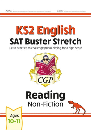 Cover image for 9781782948353 - KS2 English Reading SAT Buster Stretch: Non-Fiction (for the 2027 tests)
