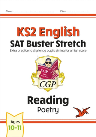 Cover image for 9781782948360 - KS2 English Reading SAT Buster Stretch: Poetry (for the 2027 tests)