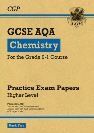 Cover image for 9781782948391 - GCSE Chemistry AQA Practice Papers: Higher Pack 2