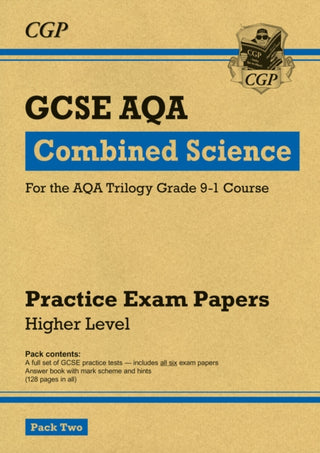 Supplemental image for 9781782948414 - GCSE Combined Science AQA Practice Papers: Higher Pack 2