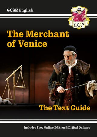 Cover image for 9781782948490 - GCSE English Shakespeare Text Guide - The Merchant of Venice includes Online Edition & Quizzes