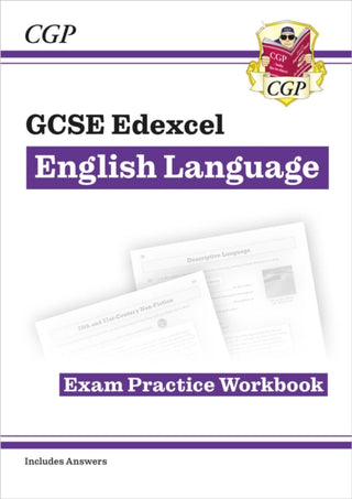 Cover image for 9781782949510 - GCSE English Language Edexcel Exam Practice Workbook (includes Answers)