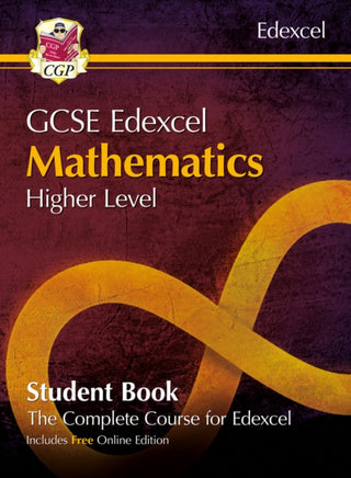 Cover image for 9781782949589 - GCSE Maths Edexcel Student Book - Higher (with fully worked answers and Online Edition)