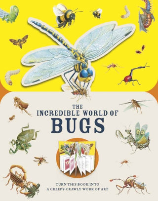 Cover image for 9781783124251 - Paperscapes: The Incredible World of Bugs