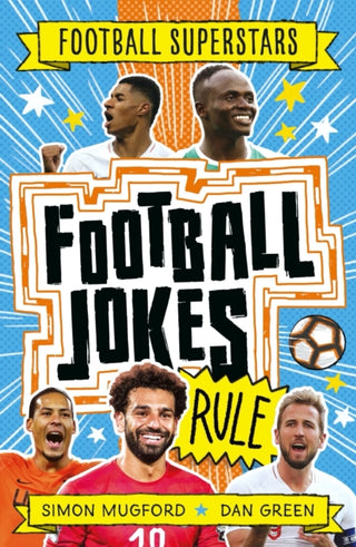 Cover image for 9781783126309 - Football Superstars: Football Jokes Rule