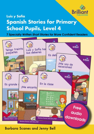 Cover image for 9781783173778 - Luis y Sofia Spanish Stories for Primary School Pupils, Level 4