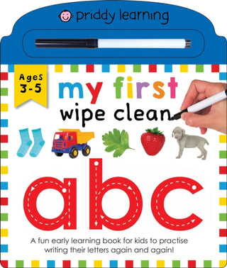 Cover image for 9781783418947 - My First Wipe Clean: ABC