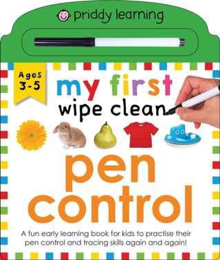 Cover image for 9781783419029 - My First Wipe Clean: Pen Control