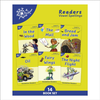 Supplemental image for 9781783692477 - Phonic Books Dandelion Readers Vowel Spellings Level 1