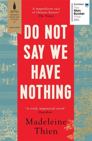 Cover image for 9781783782673 - Do Not Say We Have Nothing