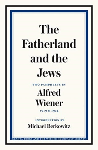 Cover image for 9781783786213 - The Fatherland and the Jews