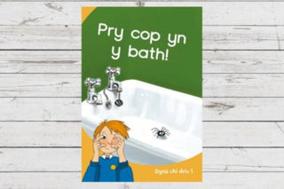 Cover image for 9781783904440 - Dyna Chi Dric: Pry Cop yn y Bath