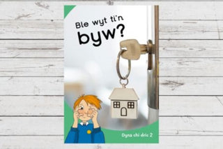 Cover image for 9781783904563 - Dyna Chi Dric: Ble Wyt Ti'n Byw?