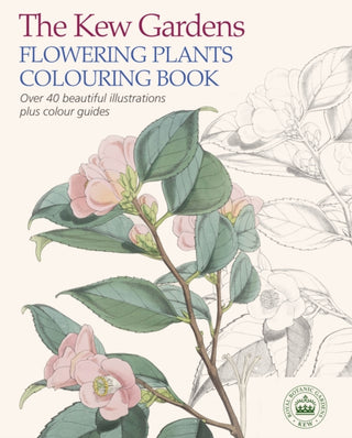 Cover image for 9781784045616 - The Kew Gardens Flowering Plants Colouring Book