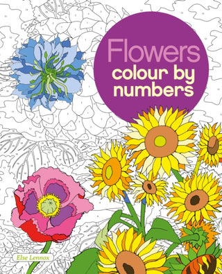 Cover image for 9781784049799 - Flowers Colour by Numbers