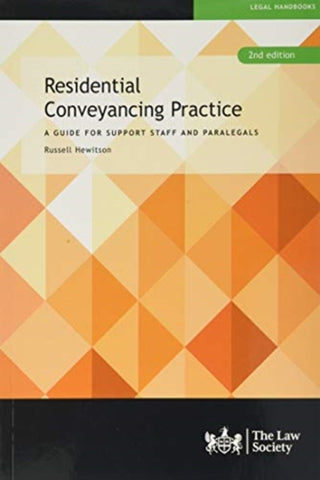 Cover image for 9781784461515 - Residential Conveyancing Practice