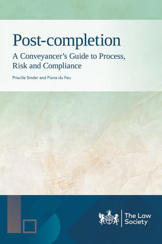 Cover image for 9781784462307 - Post-completion