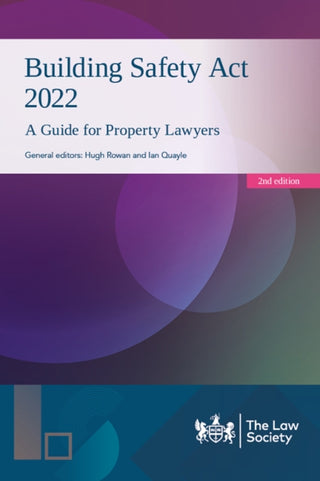 Cover image for 9781784462819 - Building Safety Act 2022